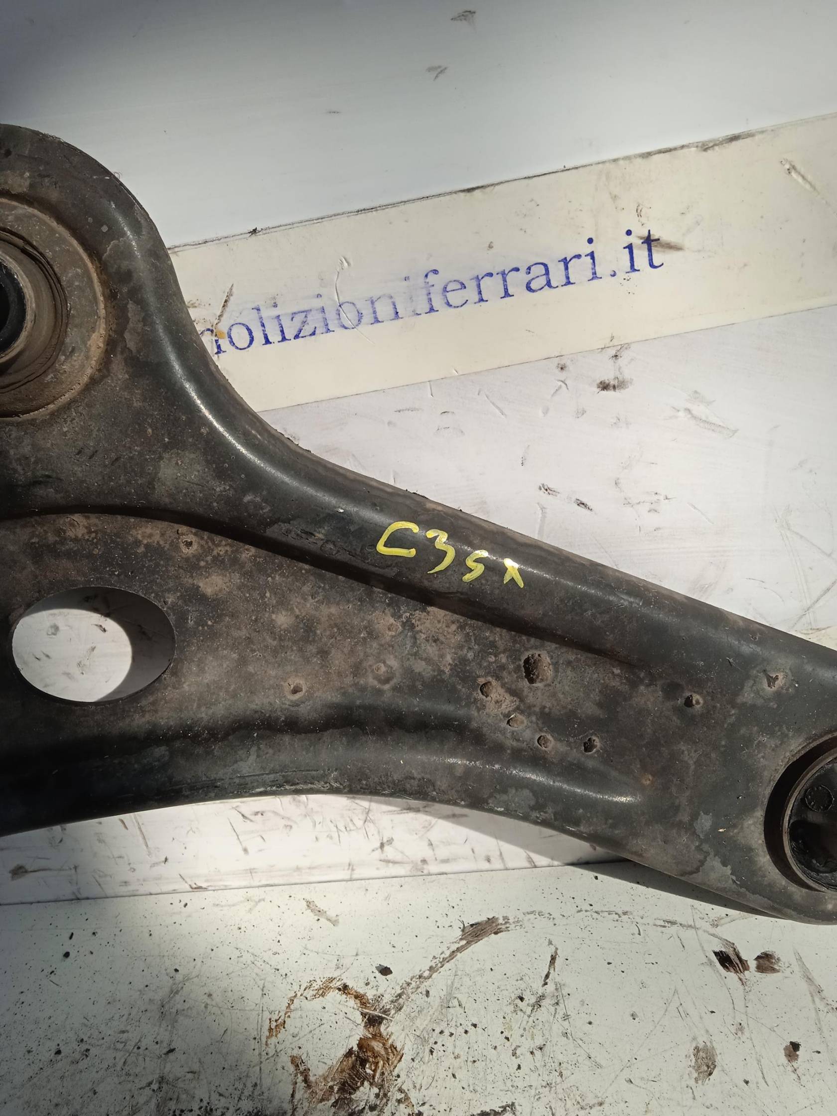 Braccio oscillante sosp. ant. sx.